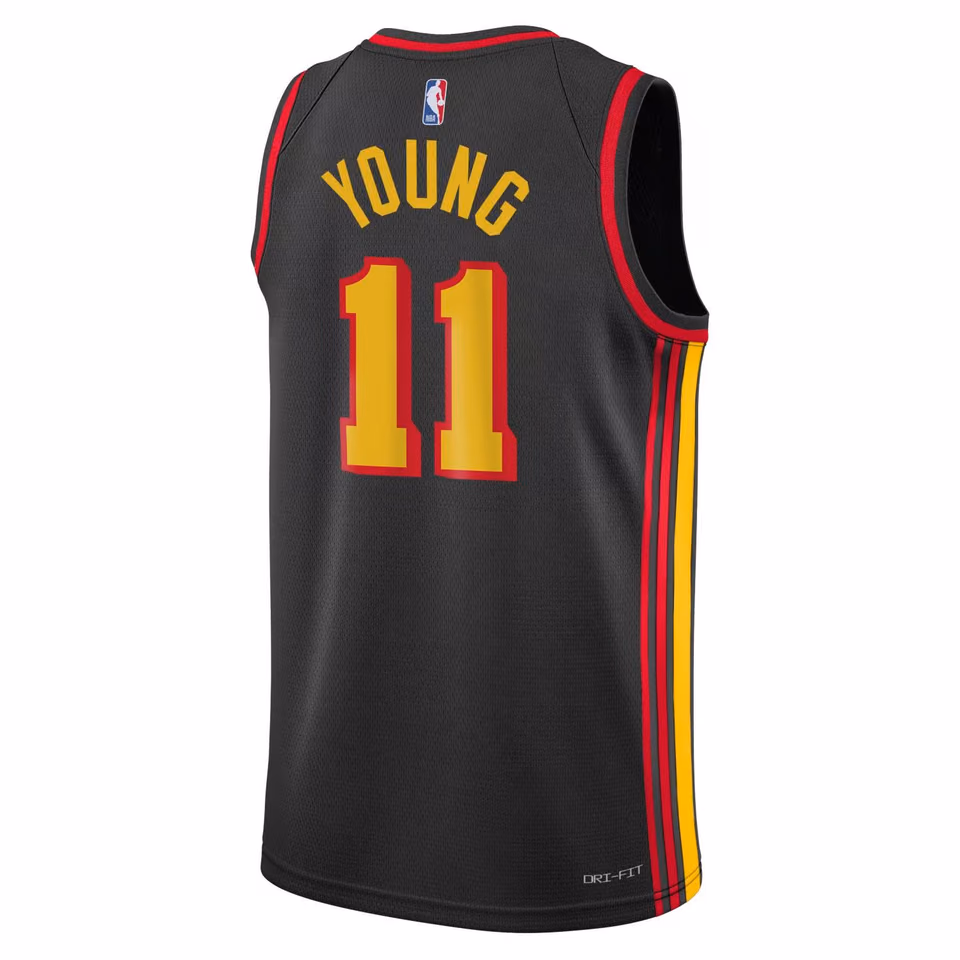 Trae Young #11 Atlanta Hawks Jordan Statement Swingman NBA Jersey (YOUTH) view 3