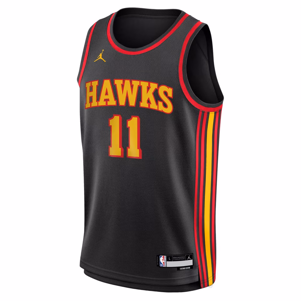 Trae Young #11 Atlanta Hawks Jordan Statement Swingman NBA Jersey (YOUTH) view 2