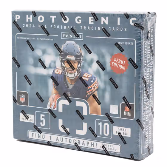 2024 Panini Photogenic Football NFL Hobby Box view 1