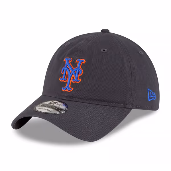 New York Mets Core Classic New Era 9TWENTY Adjustable MLB Cap Grey product photo