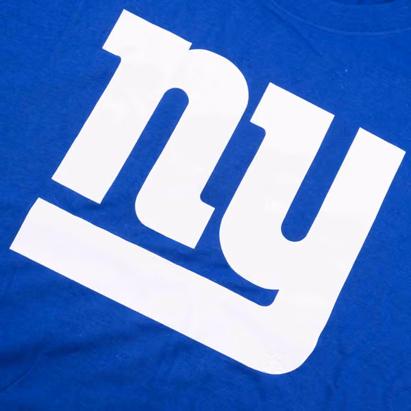 New York Giants Nike Essential Logo NFL T-Shirt Blue view 3