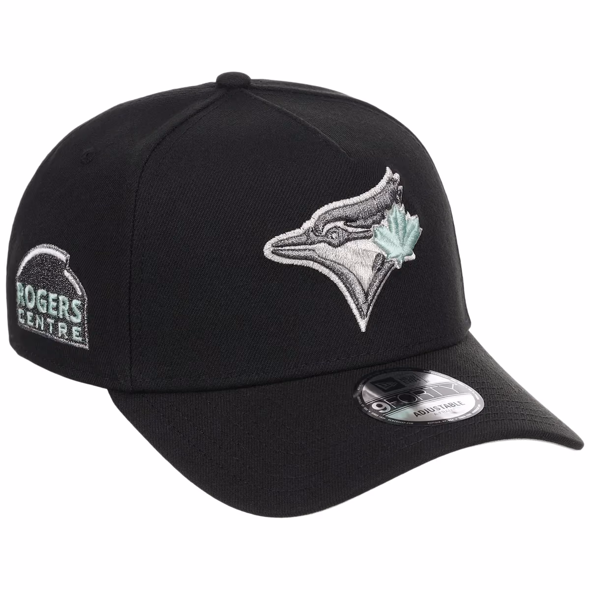 Toronto Blue Jays MLB Alpine Snow New Era 9FORTY A-Frame front view