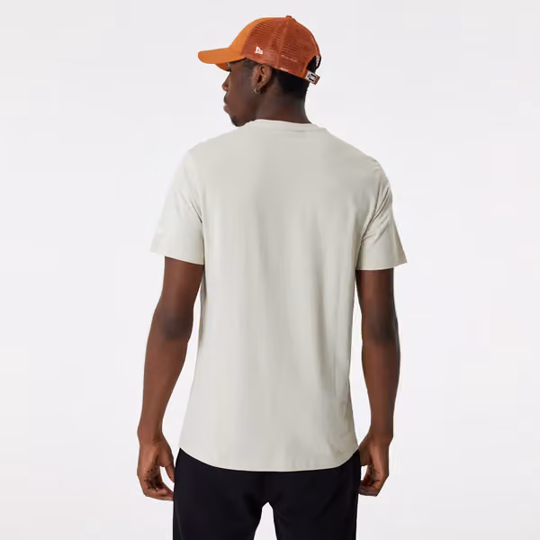 NFL Shield New Era Football T-Shirt Stone view 2