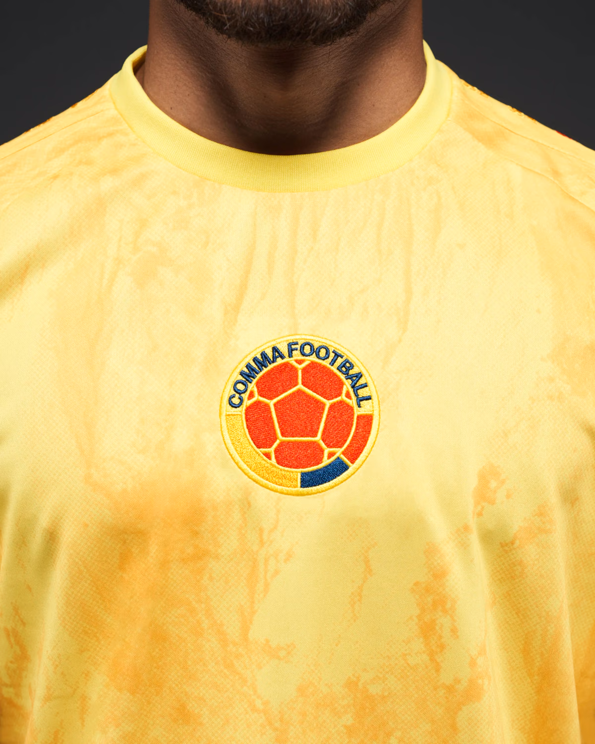 Jersevo Custom Personalized Colombia Heritage Jersey (2026WC Edition) crest detail