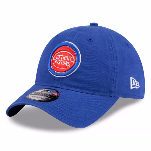 Detroit Pistons Hardwood Classics 9TWENTY Adjustable Cap Blue product photo