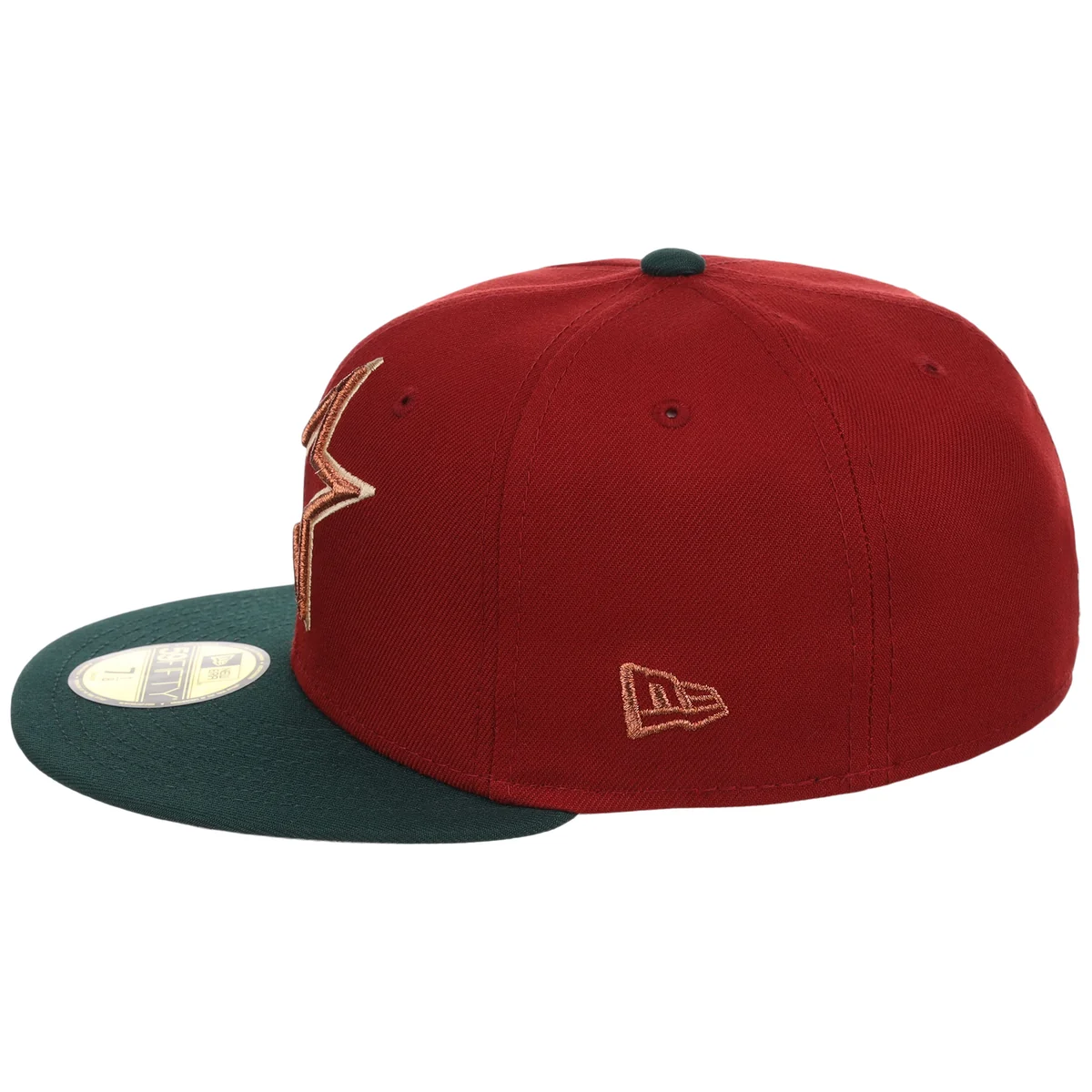Houston Astros MLB Terra Verde New Era 59FIFTY detail view