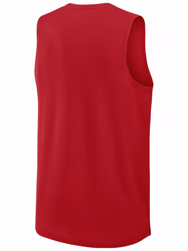 San Francisco 49ers Miler Dri-FIT NFL Muscle Tank Top Red view 2