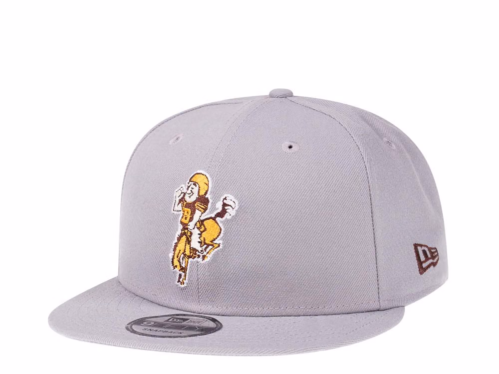 New Era Denver Broncos Vintage Grey Edition 9Fifty Snapback Hat front