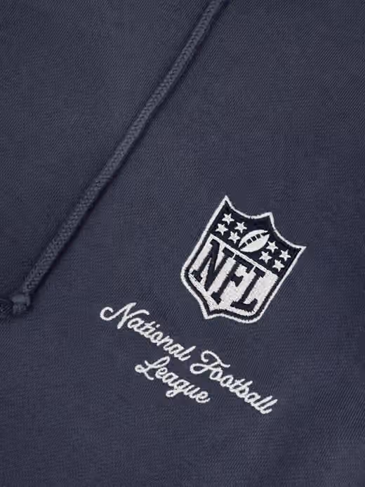 NFL Shield Core L&L '76 Boxer NFL Hoodie Navy view 5