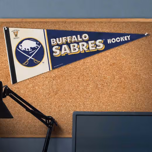Buffalo Sabres Vintage WinCraft Premium NHL Pennant view 2