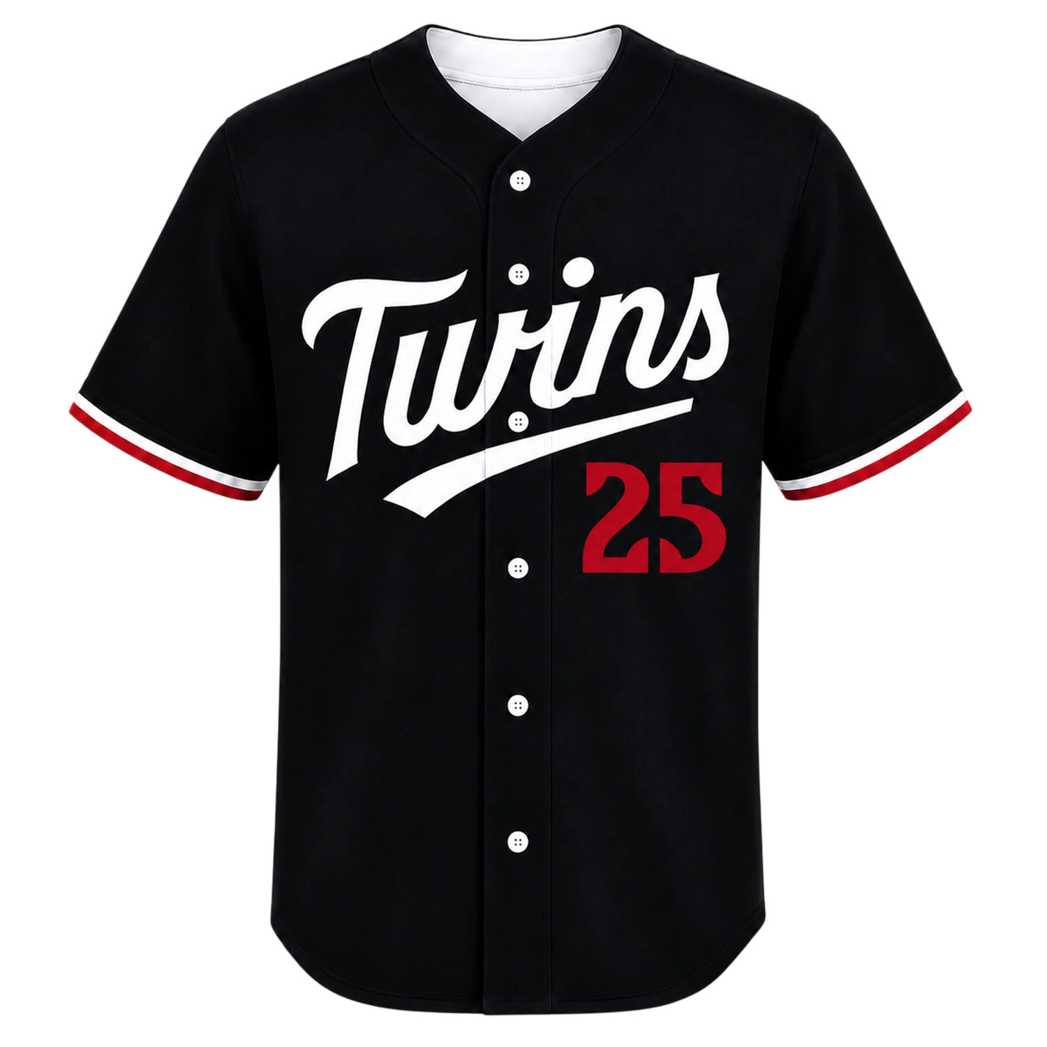 Byron Buxton Black Twins Jersey Outstanding MLB Style