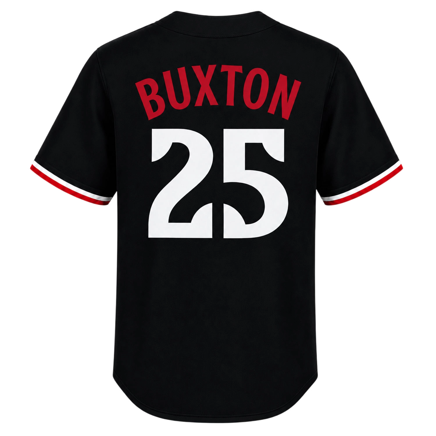 Byron Buxton Black Twins Jersey Outstanding MLB Style