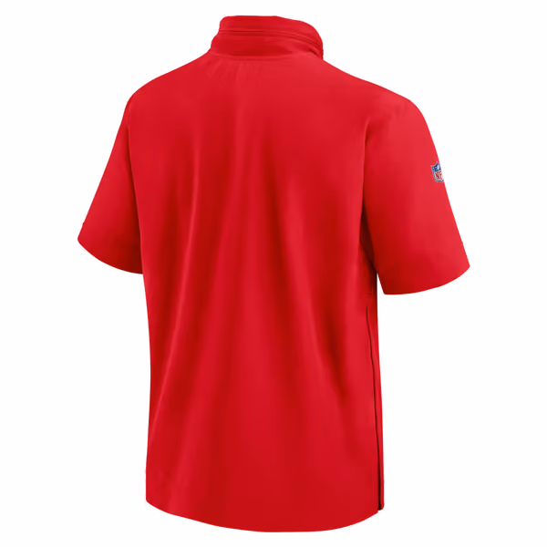 Kansas City Chiefs 2024 NFL Sideline Nike Lightweight Coach Jacket Red view 3