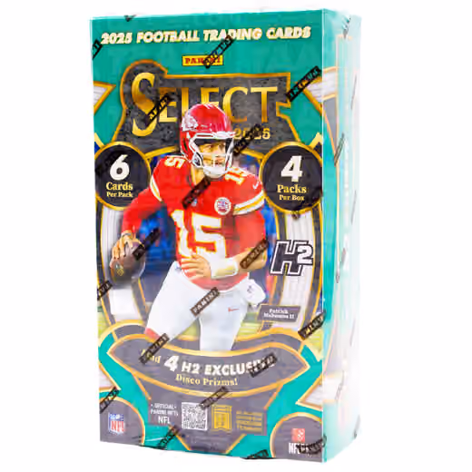 2025 Panini Select Football NFL Hybrid H2 Box view 1