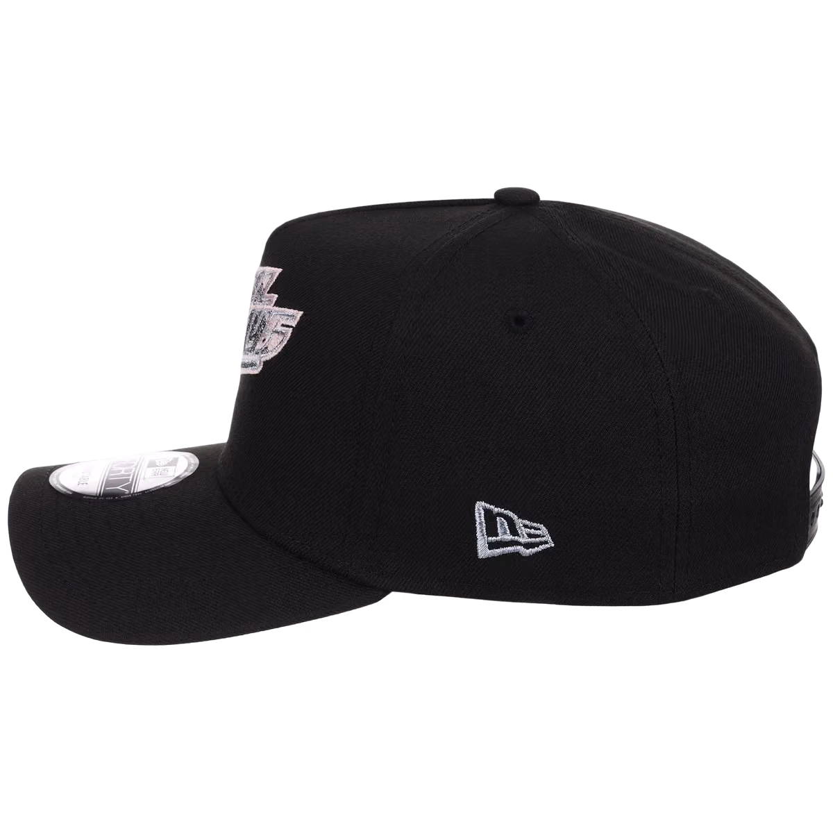 Tampa Bay Rays MLB Pewter Skies New Era 9FORTY A-Frame detail view