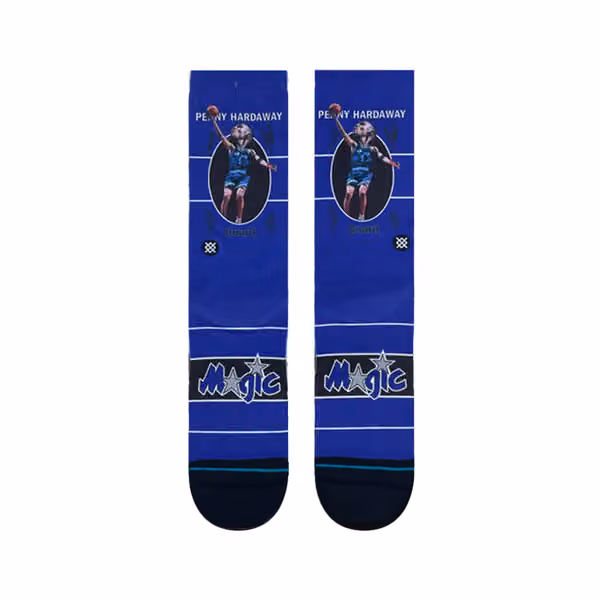 Penny Hardaway Orlando Magic Big Head Stance Crew Socks view 2
