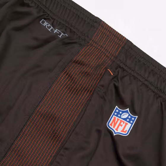 Cleveland Browns 2022 NFL On-Field Sideline Nike Dri-FIT Shorts view 6