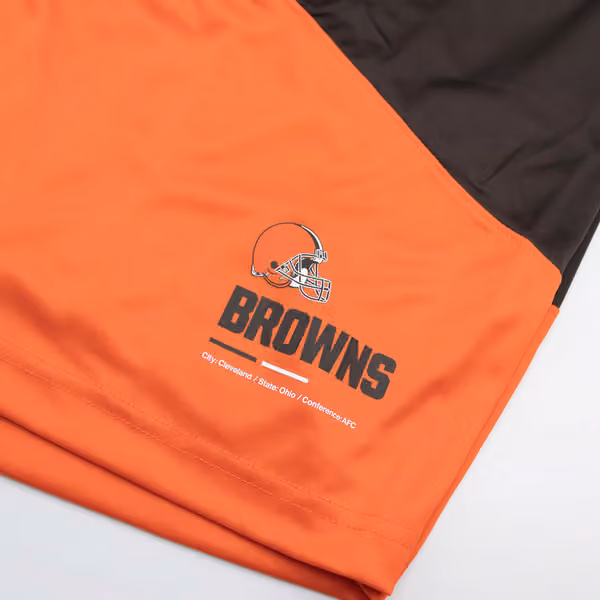 Cleveland Browns 2022 NFL On-Field Sideline Nike Dri-FIT Shorts view 5