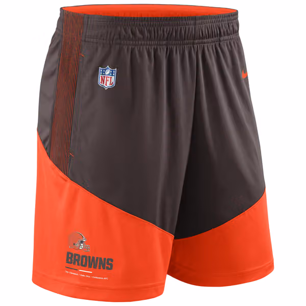 Cleveland Browns 2022 NFL On-Field Sideline Nike Dri-FIT Shorts view 2