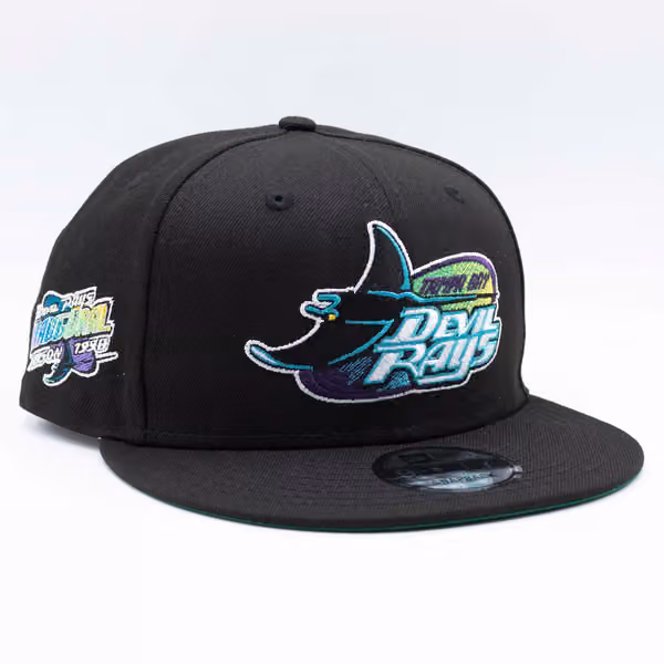 Tampa Bay Devil Rays 1998 Inaugural Season New Era 9FIFTY Snapback MLB Cap product photo