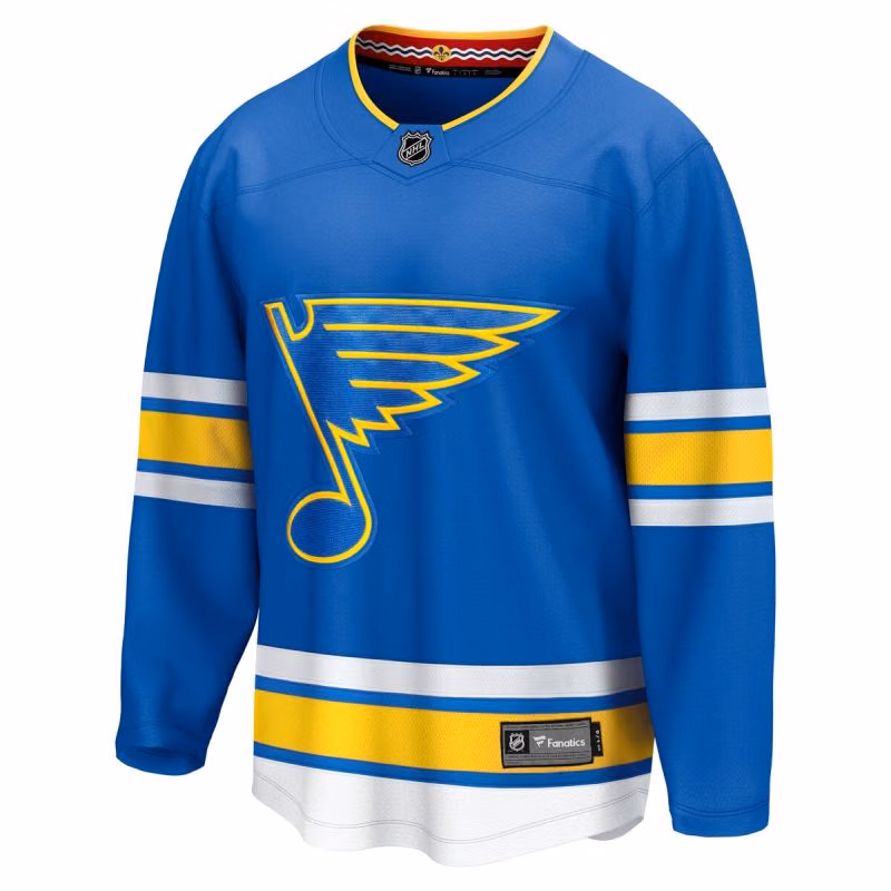 St. Louis Blues Breakaway NHL Jersey Home Blue view 1