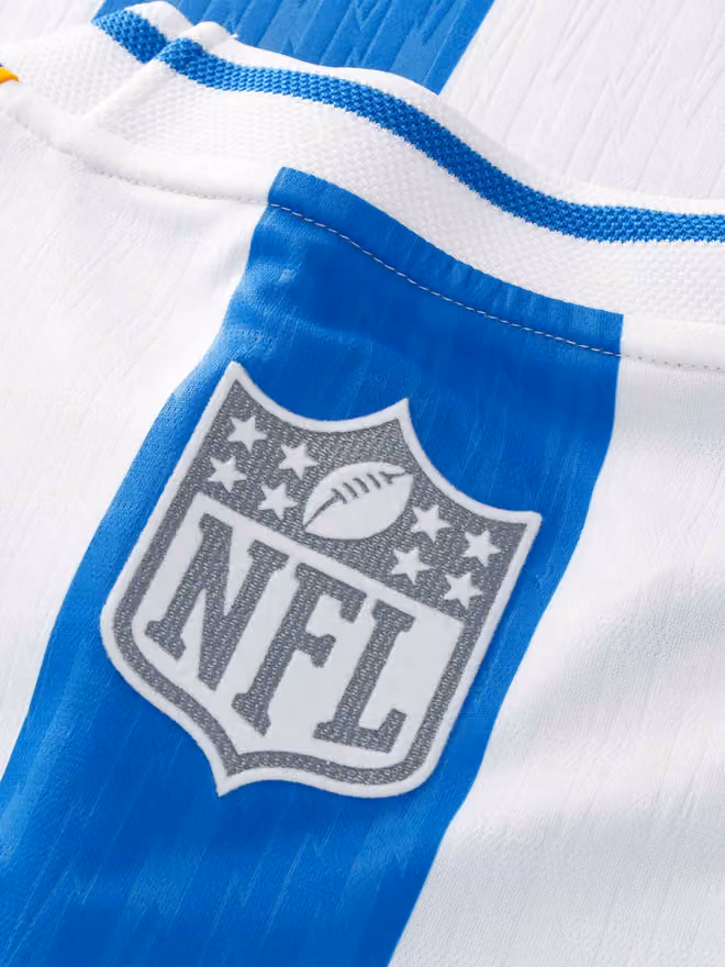 Los Angeles Chargers 2026 Football x Football NFL Fan Jersey Blue/White view 8