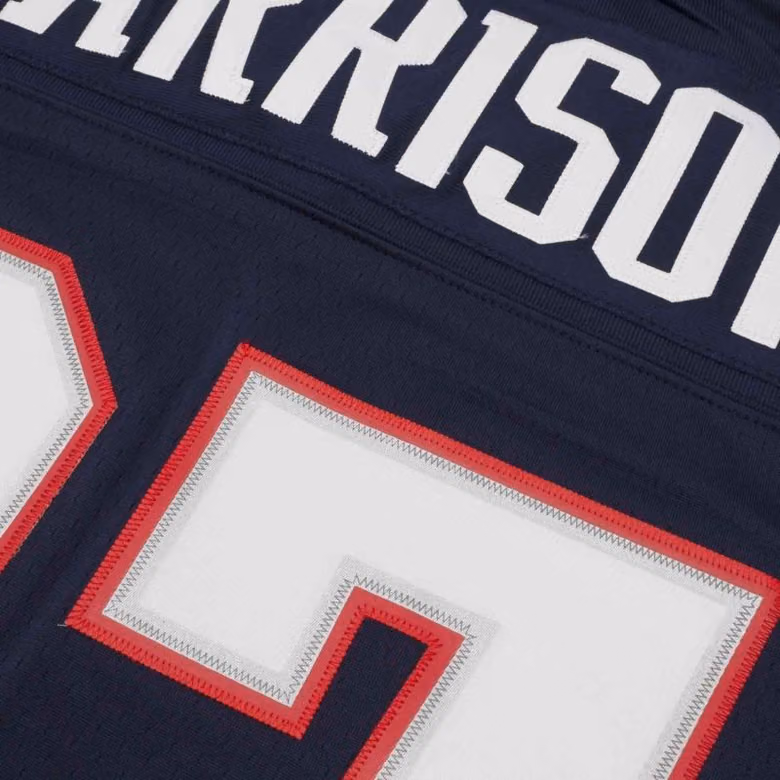 Rodney Harrison #37 New England Patriots 2003 Legacy Throwback NFL Jersey Navy view 3
