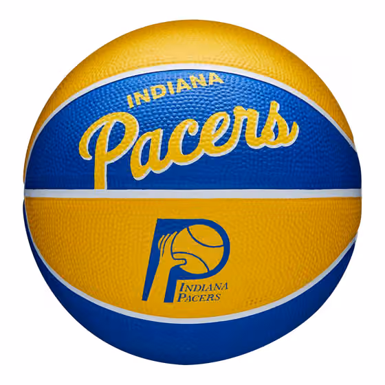 Indiana Pacers NBA Retro Wilson Mini Basketball (Size 3) view 1