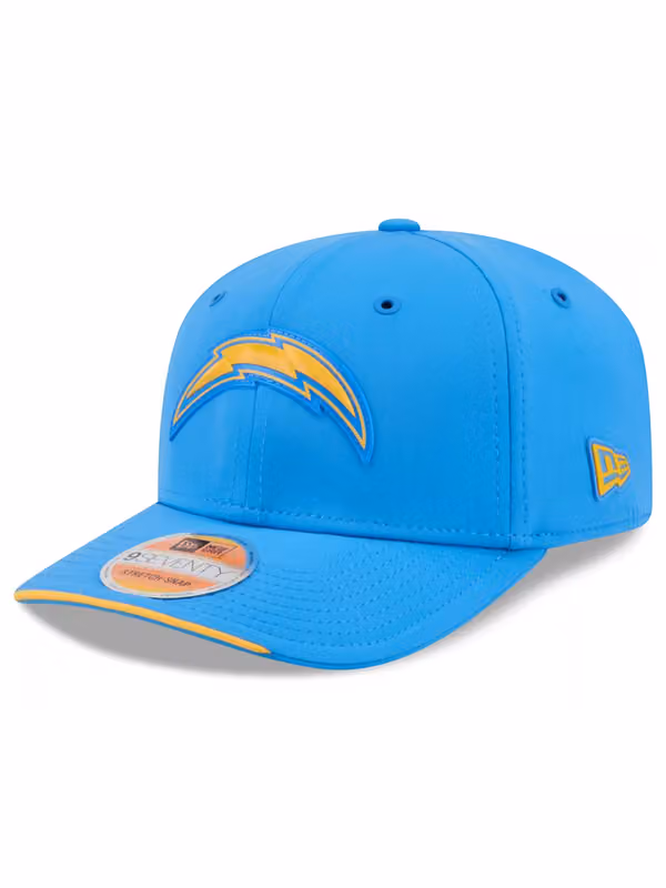 Los Angeles Chargers 2026 NFL Sideline 9SEVENTY Stretch-Snap Cap Blue product photo