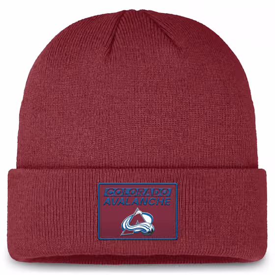 Colorado Avalanche 2024/25 NHL Authentic Pro Beanie Knit Hat Red product photo