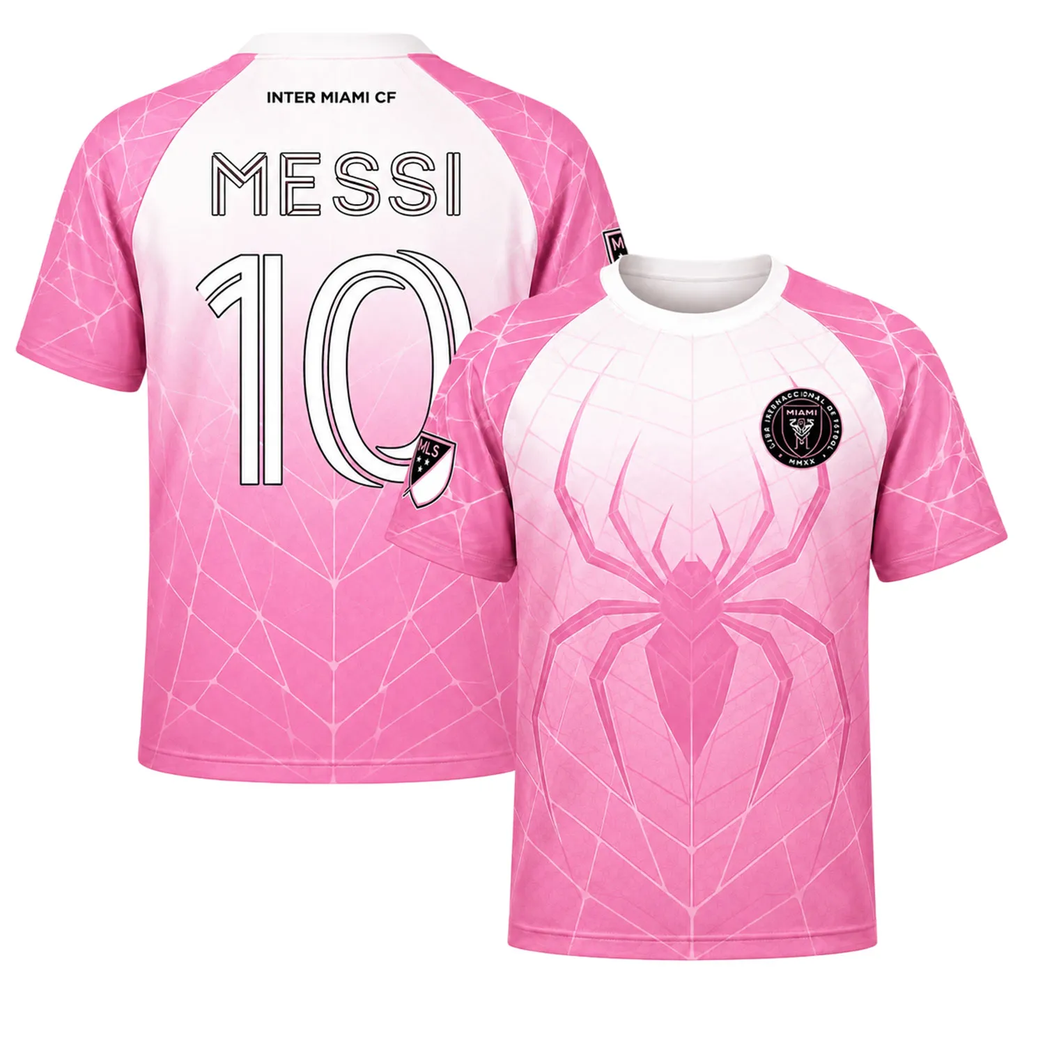 Miami CF Messi x Spiderman Soccer Jersey – Brilliant Look
