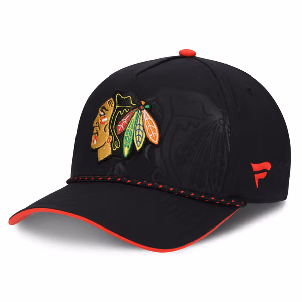 Chicago Blackhawks 2026 NHL Draft Authentic Pro Adjustable Cap Black product photo