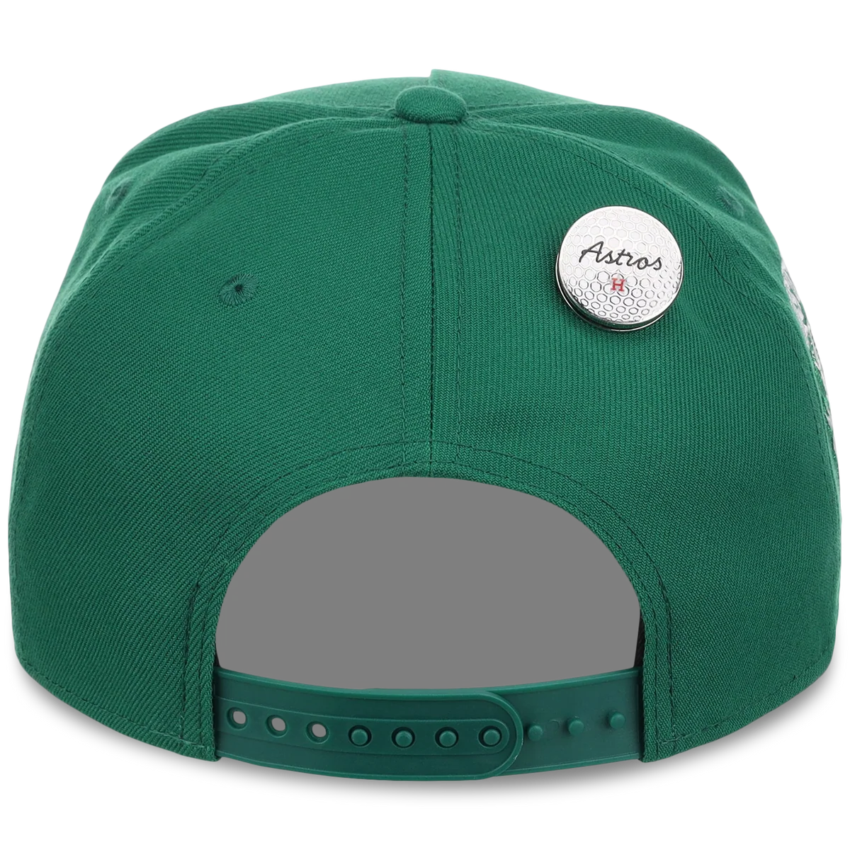 Houston Astros MLB Augusta Bloom New Era 9FORTY w/ Golf Pin detail view