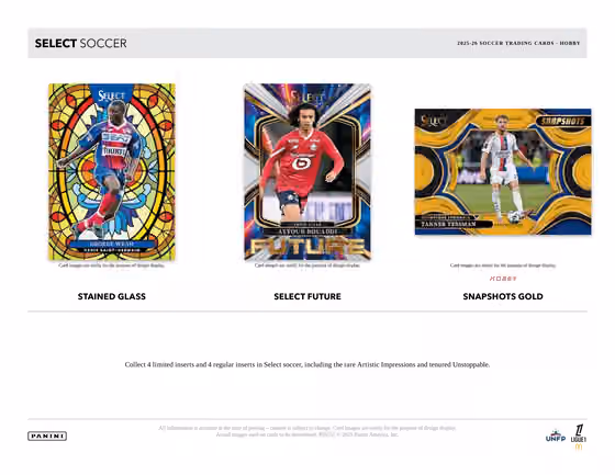 2025/26 Panini Select Ligue 1 Football H2 Box view 3