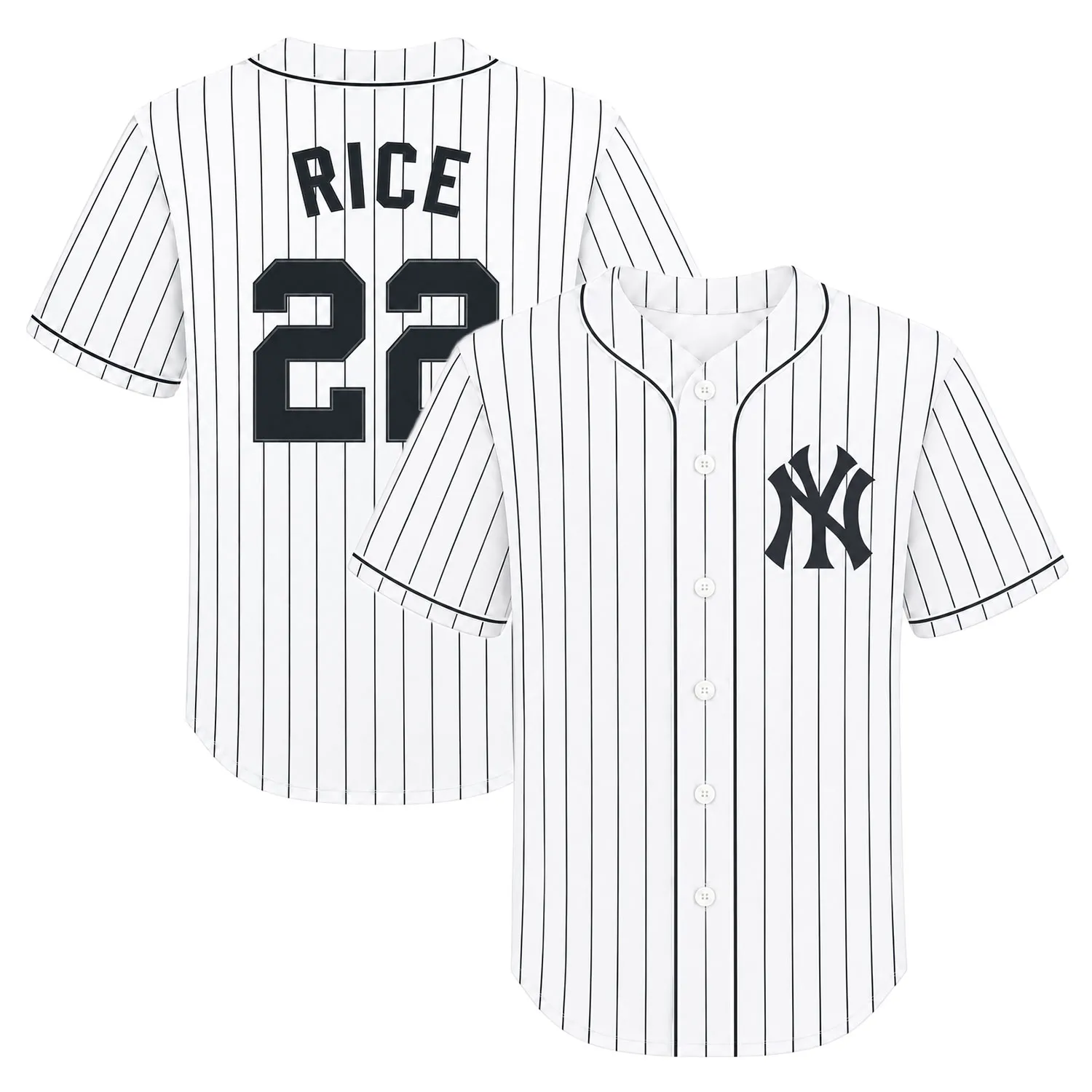 Ben Rice Yankees Home Jersey Dynamic MLB Apparel