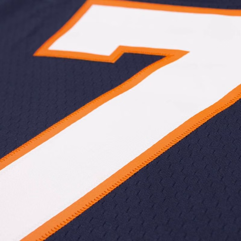John Elway #7 Denver Broncos Legacy Throwback NFL Jersey Navy view 5