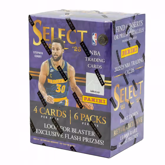2022/23 Panini Select Basketball NBA Blaster Box view 1