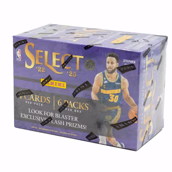 2022/23 Panini Select Basketball NBA Blaster Box view 2