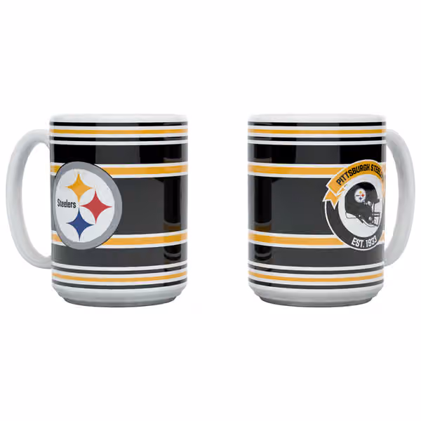 Pittsburgh Steelers Established Jumbo NFL Mug (450 ml) view 1