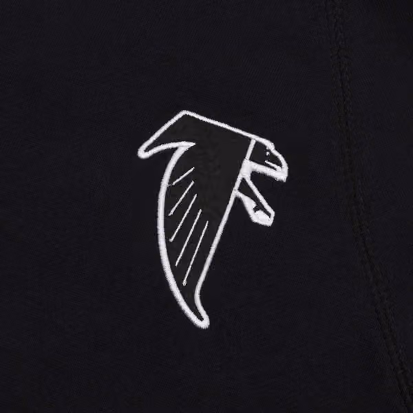 Atlanta Falcons Funnel Neck Pullover NFL Hoodie (WOMEN'S) view 3