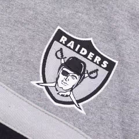 Las Vegas Raiders Head Coach Mitchell & Ness NFL Throwback Football Hoodie view 4