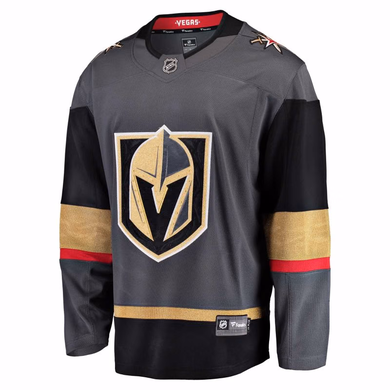 Vegas Golden Knights Breakaway NHL Jersey Alternate Gray view 1