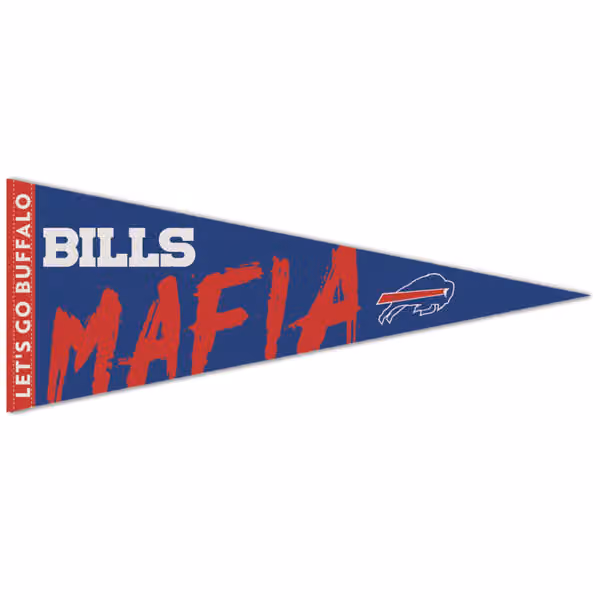 Buffalo Bills "Bills Mafia" Premium NFL Pennant view 1