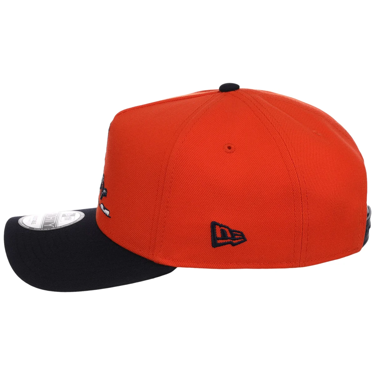 Detroit Tigers Friday Flux New Era 59FIFTY (Orange/Navy) detail view