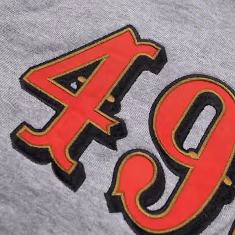 San Francisco 49ers Alpha Industries MA-1 NFL Full-Zip Fleece Jacket view 3