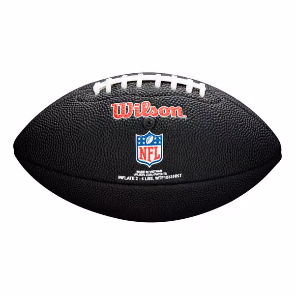 New Orleans Saints NFL Wilson Mini Football Black view 2
