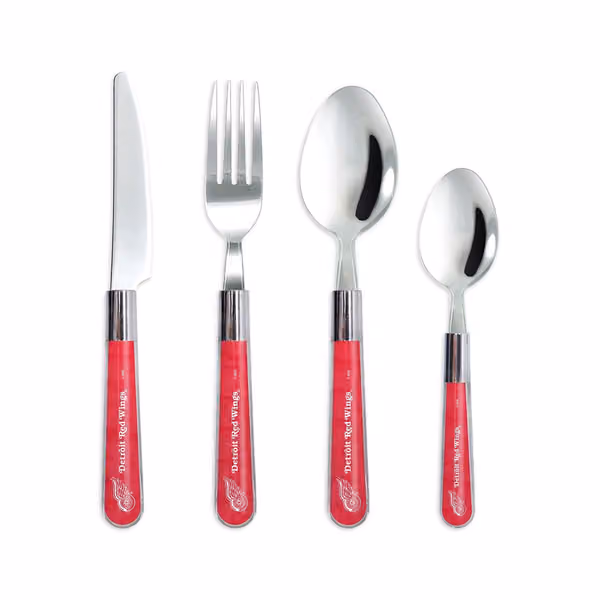 Detroit Red Wings NHL 16-Piece Flatware Set view 1