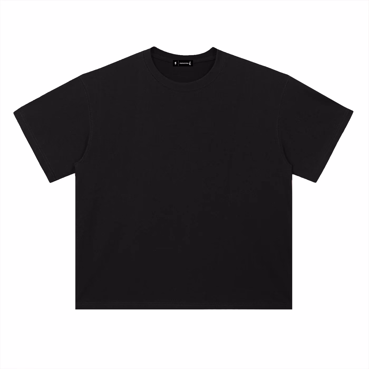Jersevo Custom Personalized Maradona® Born Again Heavyweight T-Shirt detail view 5
