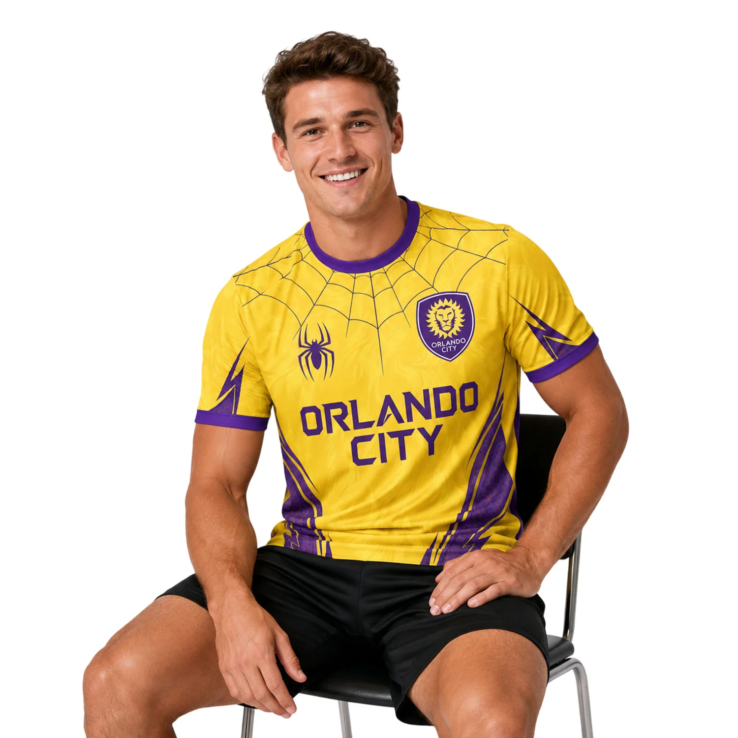 Orlando City SC MLS Jersey – Elite Spiderman Edition