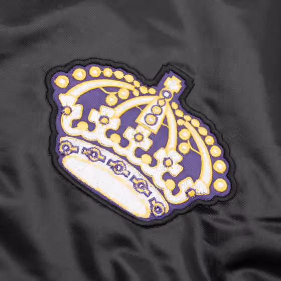 Los Angeles Kings Starter Vintage Enforcer NHL Varsity Jacket view 3